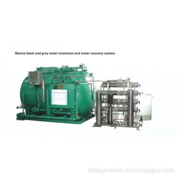 marine black and gray water treatment